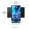 BenQ SW242Q profesionalus monitorius 61,2 cm (24,1 colio) 2560 x 1600 pikselių WQXGA LED juodas