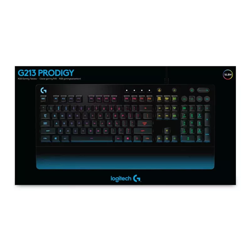 Logitech G213 Prodigy žaidimų klaviatūra USB - AZERTY belgiška
