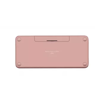 LOGITECH Pebble Keys 2 K380s - Kompaktiška belaidė Bluetooth klaviatūra - Tonal Rose - Qwerty Int