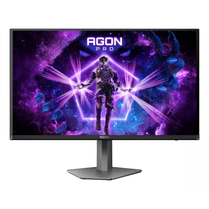 Monitorius AOC AGON PRO AG276QZD2 67,3 cm (26,5 col.) 2560 x 1440 pikselių QHD QD-OLED juodas, pilkas