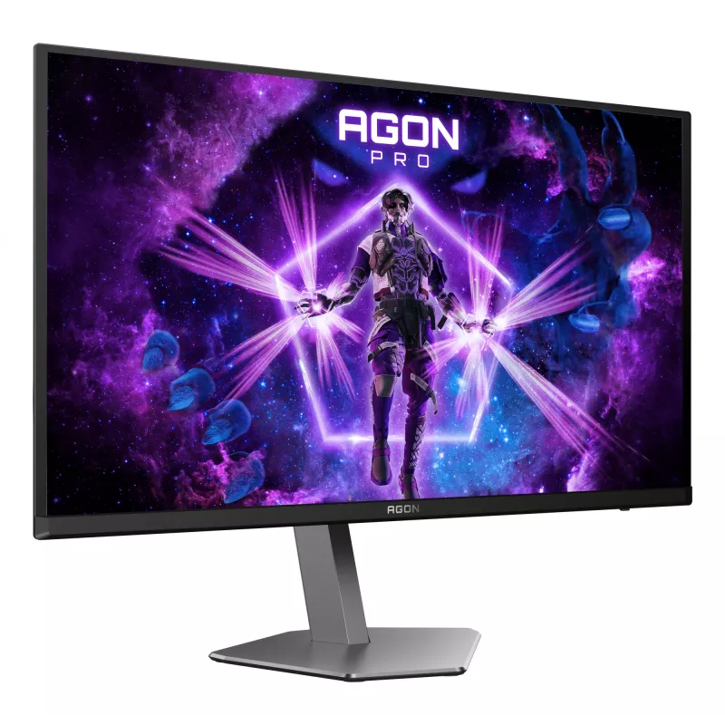 Monitorius AOC AGON PRO AG276QZD2 67,3 cm (26,5 col.) 2560 x 1440 pikselių QHD QD-OLED juodas, pilkas