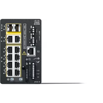 Cisco IE3100 8xGE varis 2xGE kombinuotas fiksuotas sistemos Network Essentials
