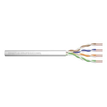 DIGITUS montavimo kabelis - Cat 5e - U-UTP - 305m - Pilka