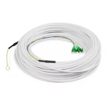 DIGITUS FTTH Drop laidas - vienmodis 4 skaidulos LC/APC G.657.A2 50m