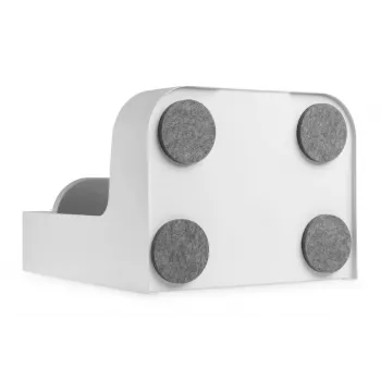 Dėklas po stalu Digitus DA-90444 plieninis plastikinis baltas 5kg