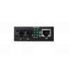 DIGITUS Media Converter, daugiamodis 10/100Base-TX į 100Base-FX, su maitinimo bloku, ST jungtis, iki 2 km