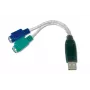 DIGITUS DA-70118 adapter iš USB į 2x PS/2