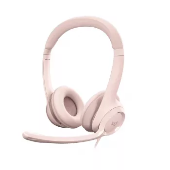LOGITECH Ausinės H390 – USB-A – Rožinė