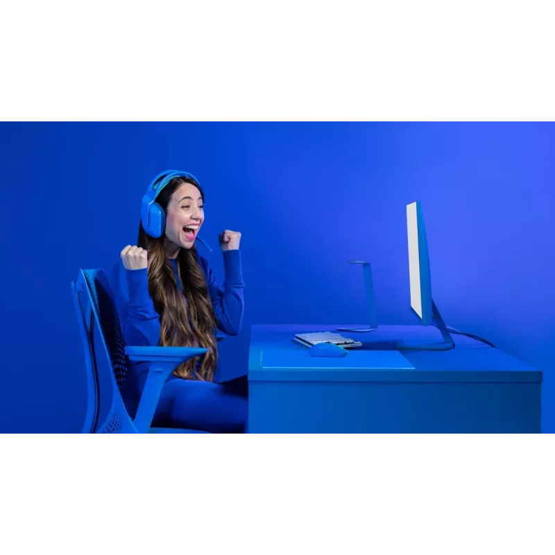 Logitech G305 Lightspeed belaidė žaidimų pelė mėlyna Ewr2