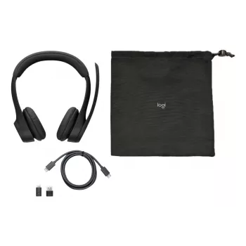 LOGITECH belaidės ausinės Zone 305 – vidurnakčio juoda
