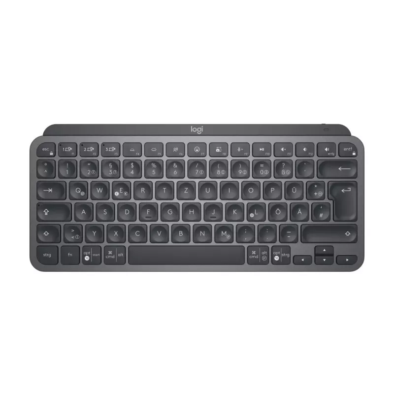 LOGITECH MX Keys Mini For Business - belaidė klaviatūra - grafito spalva - QWERTY vokiškas išdėstymas