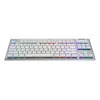LOGITECH G915 X Lightspeed TKL belaidė žemo profilio žaidimų klaviatūra, balta, lietimo jungikliai, QWERTZ vokiškas išdėstymas