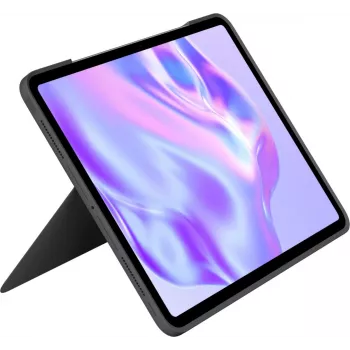 LOGITECH Combo Touch klaviatūrinis dėklas iPad Pro 13 colių M4, grafitas, QWERTY JAV tarptautinis