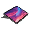 LOGITECH Combo Touch klaviatūrinis dėklas iPad (10-os kartos) – Oksfordo pilka – Šveicariškas QWERTZ