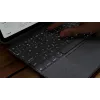 LOGITECH Combo Touch klaviatūrinis dėklas iPad (10-os kartos) – Oksfordo pilka – Šveicariškas QWERTZ