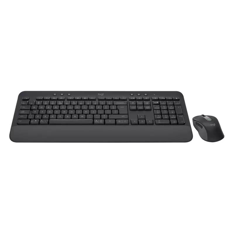 Belaidis klaviatūros ir pelės rinkinys Logitech Signature MK650 Combo for Business, pilno dydžio, QWERTZ (vengriškas išdėstymas), Graphite