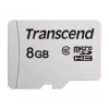 TRANSCEND Micro SDHC kortelė 300s 8GB UHS-I U1 be adapterio