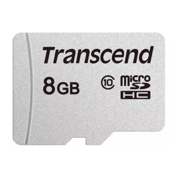 TRANSCEND Micro SDHC kortelė 300s 8GB UHS-I U1 be adapterio