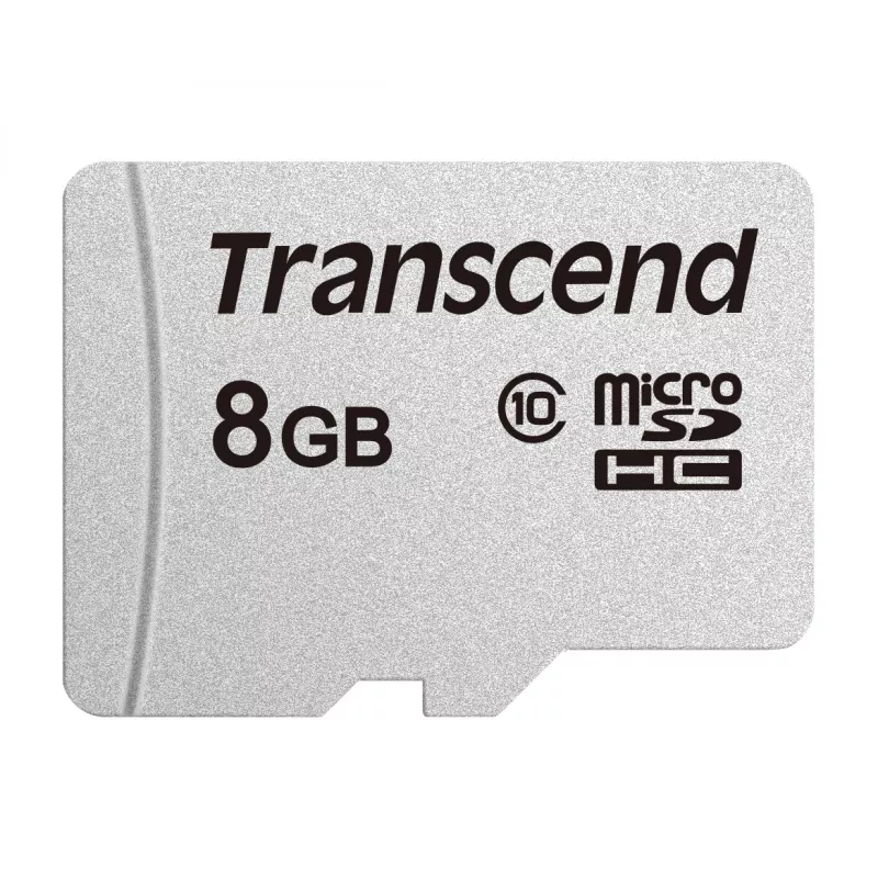 TRANSCEND Micro SDHC kortelė 300s 8GB UHS-I U1 be adapterio