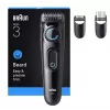 Braun BT3520 barzdos kirpimo mašinėlė, baterija 40, 2 cm, juoda, mėlyna