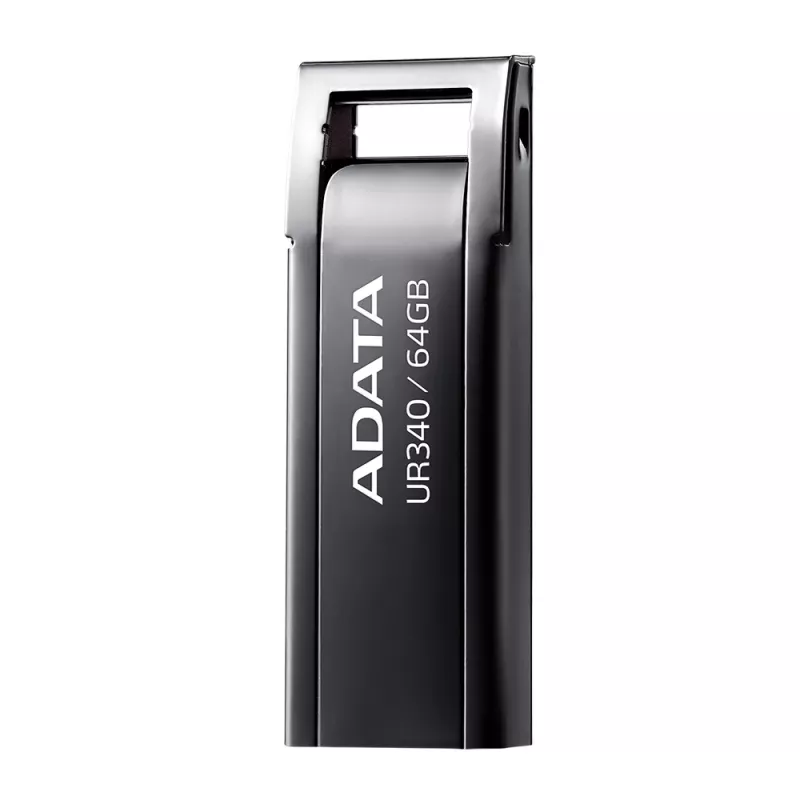 ADATA UR340 USB atmintukas 64 GB USB Type-A 3.2 Gen 2 juodos spalvos