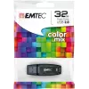 EMTEC C410 Color Mix 32GB USB atmintukas - USB 2.0 - mėlynas