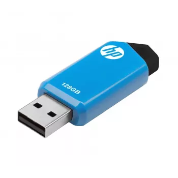 HP v150w USB atmintukas 128 GB USB Type-A 2.0 Juoda, Mėlyna