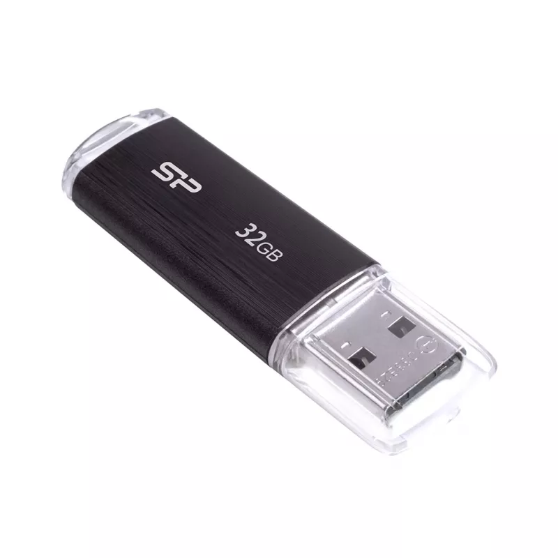 SILICON POWER Ultima U02 32GB USB atmintukas USB 2.0 juodas