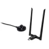 USB belaidis tinklo adapteris LevelOne AC1200 Dual Band, 1-13 kanalas