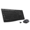 LOGITECH Wireless Desktop Mk270 - Qwertzu Swiss-Lux-lux belaidė klaviatūros ir pelės kombinacija