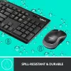 LOGITECH Wireless Desktop Mk270 - Qwertzu Swiss-Lux-lux belaidė klaviatūros ir pelės kombinacija