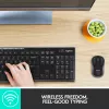 LOGITECH Wireless Desktop Mk270 - Qwertzu Swiss-Lux-lux belaidė klaviatūros ir pelės kombinacija
