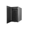 COOLER MASTER Silencio S400 Mini Tower korpusas juodas be TG