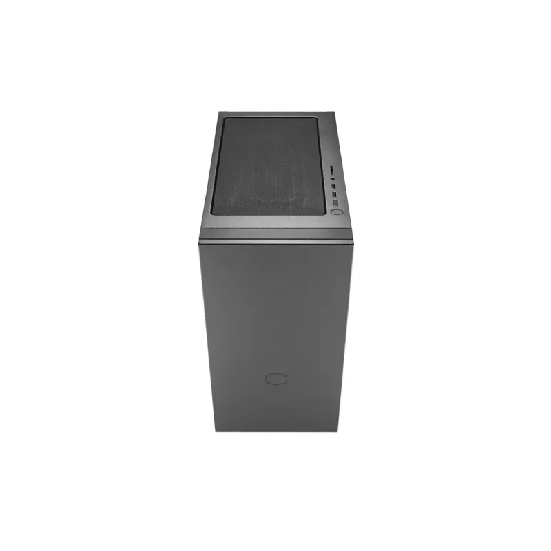 COOLER MASTER Silencio S400 Mini Tower korpusas juodas be TG