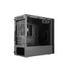 COOLER MASTER Silencio S400 Mini Tower korpusas juodas be TG