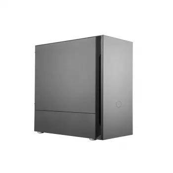 COOLER MASTER Silencio S400 Mini Tower korpusas juodas be TG