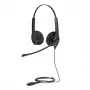 Jabra BIZ 1500 Duo QD EMEA, ausinės su mikrofonu, laidinės, biurui / skambučių centrui, 20–4500 Hz, 74 g, juodos
