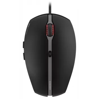 CHERRY GENTIX 4K laidas pelė, juoda, USB, ambidekstrinė, optinė, 3600 DPI
