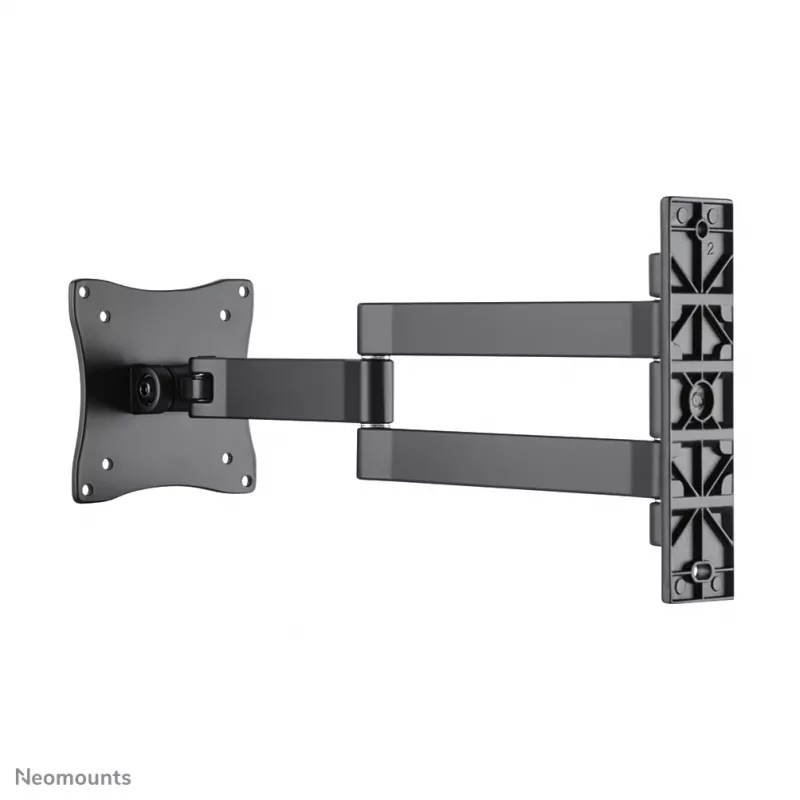 Neomounts FPMA-W830BLACK Laikiklis sieninis monitoriui / TV 10-27 col. - pilnas judesys