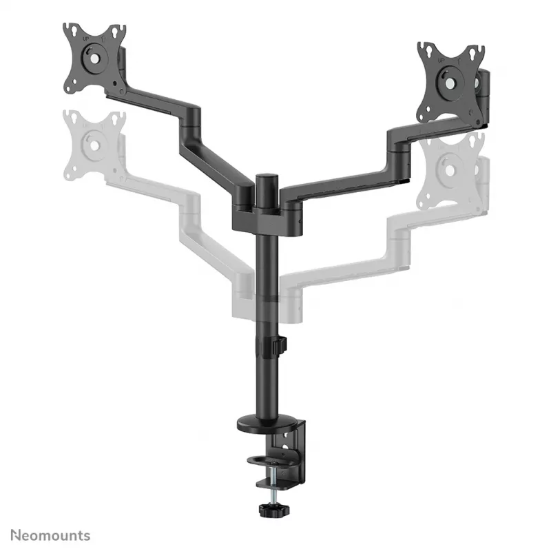 Neomounts DS60-425BL2 Monitorinis laikiklis 17-27 colių – erdvę taupantis