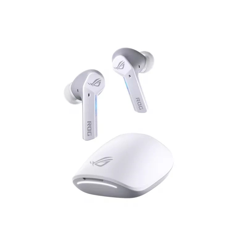 Ausinės ASUS ROG Cetra True Wireless Moonlight White, TWS, Bluetooth, žaidimams