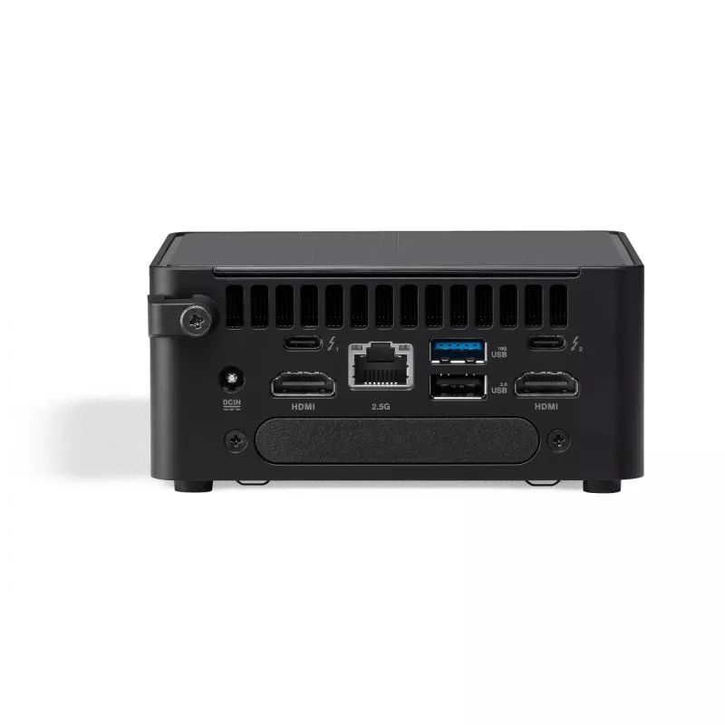 Mini kompiuteris ASUS NUC 14 Pro Tall Kit RNUC14RVHV700000I UCFF 14 colių Intel procesorius 96 GB DDR5 SSD