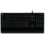 LOGITECH G213 Prodigy žaidimų klaviatūra, USB, juoda, QWERTZ vokiškas išdėstymas