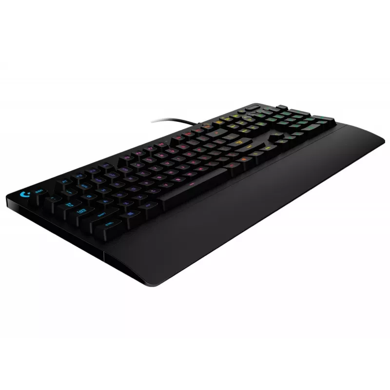 LOGITECH G213 Prodigy žaidimų klaviatūra, USB, juoda, QWERTZ vokiškas išdėstymas