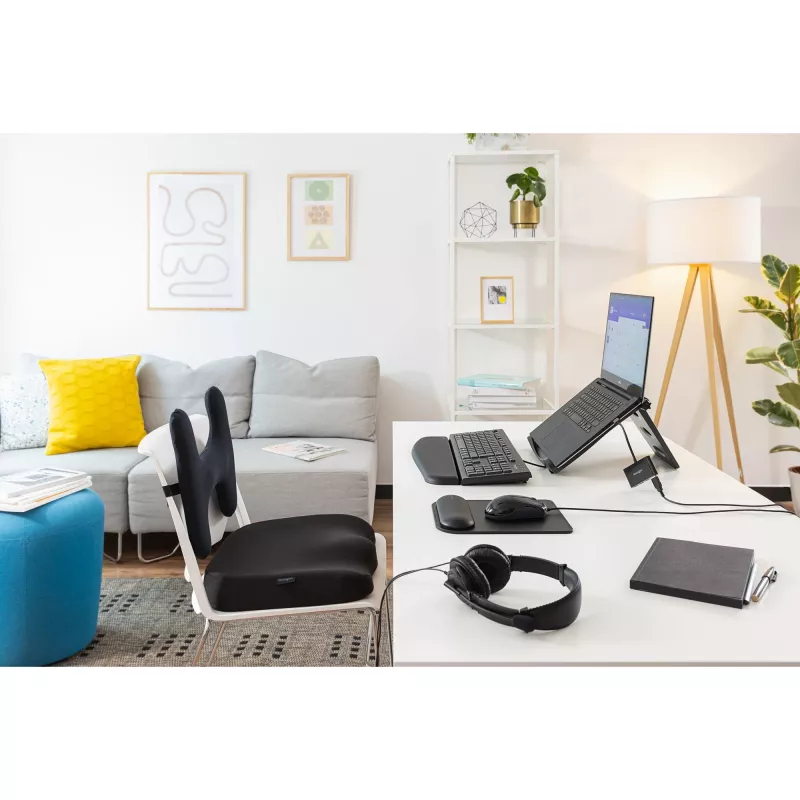 Kensington SmartFit Easy Riser stovas nešiojamam kompiuteriui su aušinimu - pilka