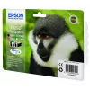 Epson Monkey Multipack 4 spalvų T0895 DURABrite Ultra rašalas, juoda, žydra, purpurinė, geltona, 5,8 ml, 3,5 ml, 1 vnt., Multipack