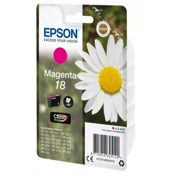 Epson Daisy Singlepack Magenta 18 Claria Home rašalinė kasetė
