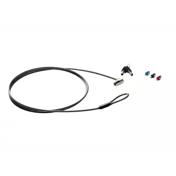 HP Sure Key Cable Lock, 1,83 m, raktinis, juoda/sidabrinė