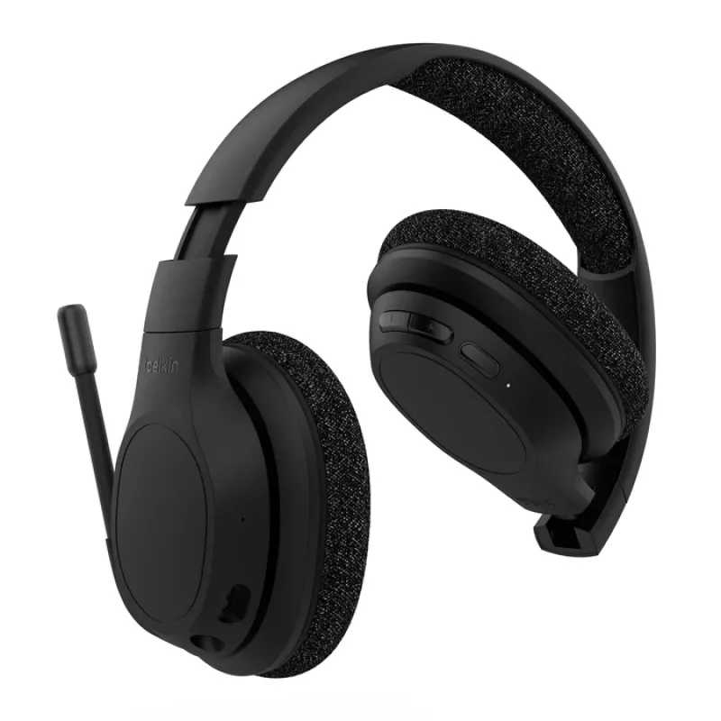 BELKIN SoundForm Adapt belaidžiai ausinės per ausį su USB-C ir 3,5 mm lizdu