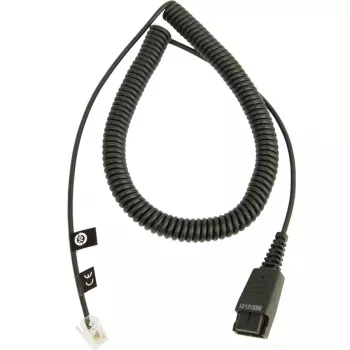 Jabra 8800-01-01 laidas ausinėms, QD į RJ10, spiralinis, 0,5-2 m